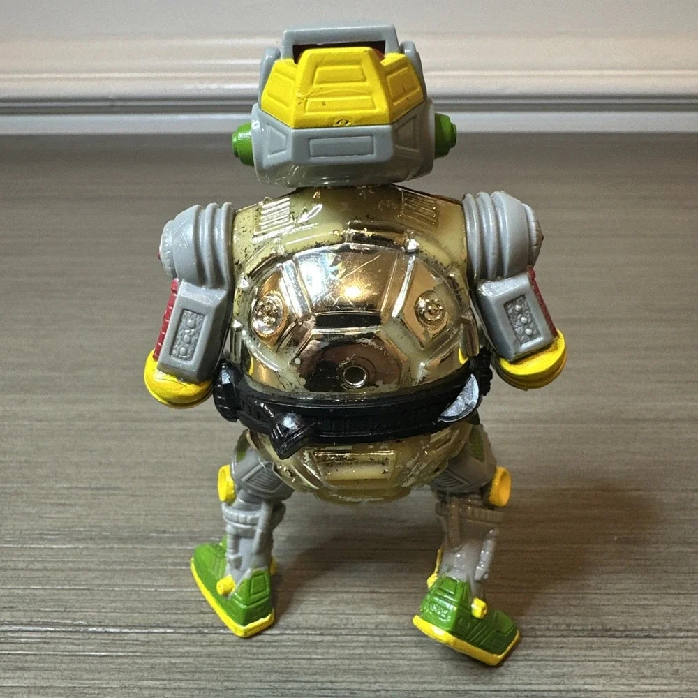 Vintage‎ 1989 Metalhead Cyborg Robot w/ Belt Teenage Mutant Ninja Turtles TMNT